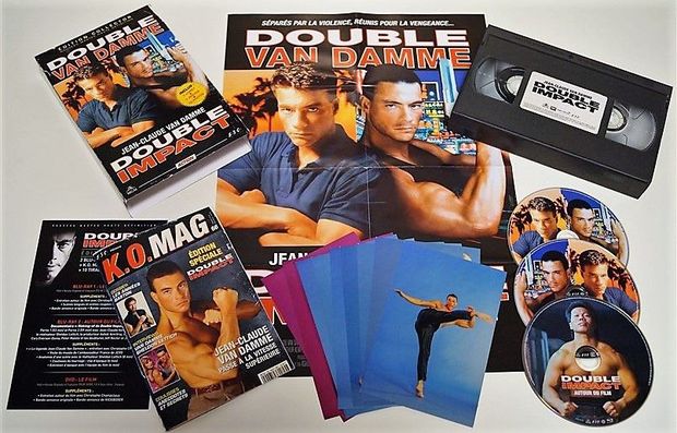 Doble Impacto - Retro-vhs (bd+dvd+bd extras)
