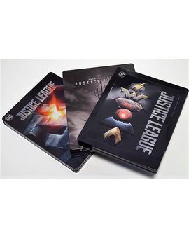 Liga de la Justicia de ZS - Steelbook bd/uhd