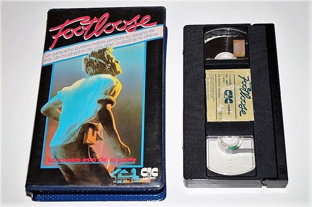 Empecemos la semana con alegría... Footloose VHS videoclub