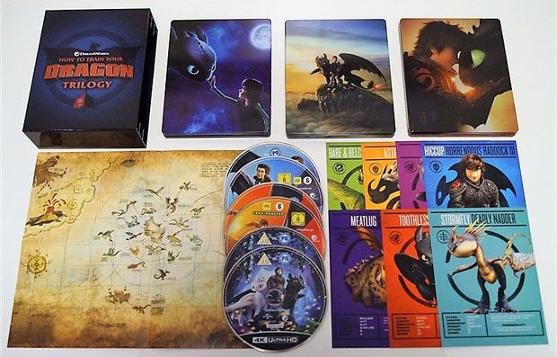 Cómo entrenar a tu dragón - Boxset steel trilogía