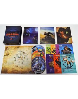 Cómo entrenar a tu dragón - Boxset steel trilogía