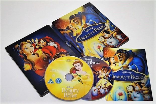 La bella y la bestia (Disney) - Steelbook bd/bd3d