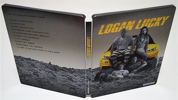 La suerte de los Logan - Steelbook