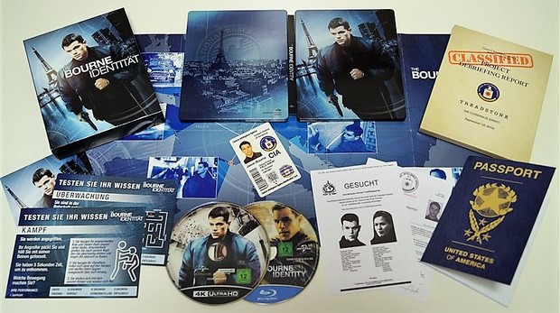 El caso Bourne - Boxset bd/uhd