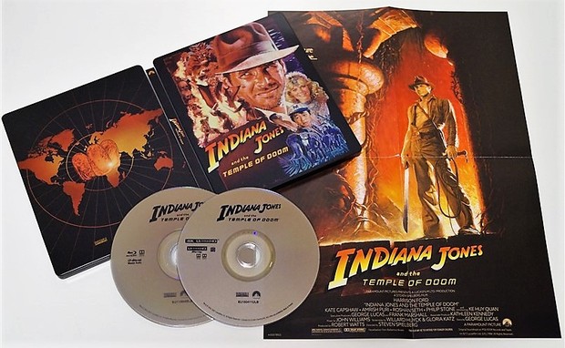 Indiana Jones y el templo maldito - Steelbook bd/uhd
