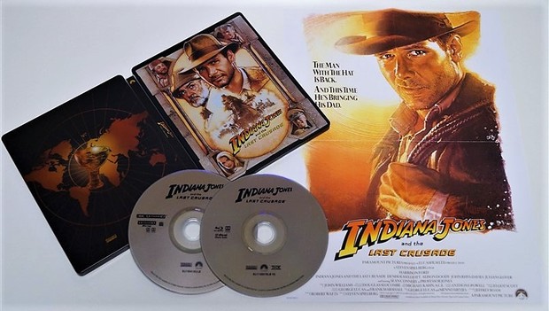 Indiana Jones y la última cruzada - Steelbook bd/uhd (ficha&comparativa)