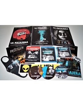 La pasajera - Giftset cd/dvd/bd