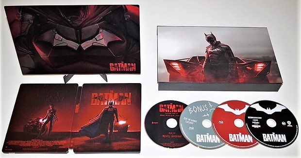 The Batman - Giftset cd bso/bd extras/bd/uhd