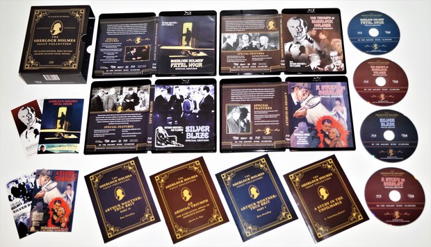 The Sherlock Holmes Vault Collection - Boxset bd