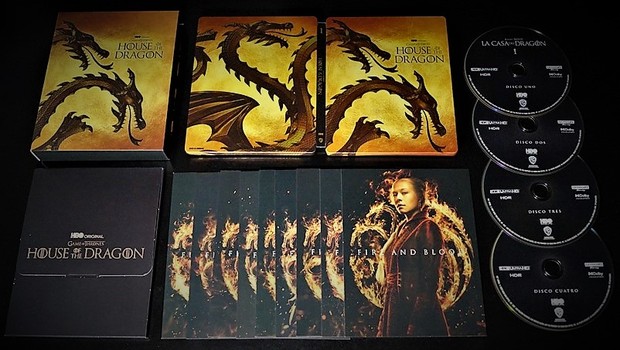 La casa del dragón - Boxset uhd 1ª temporada
