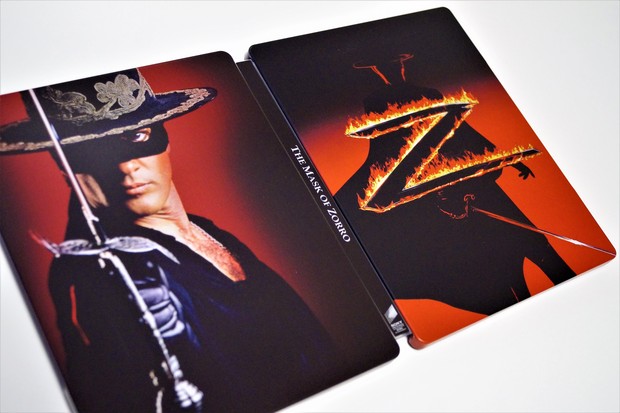 La máscara del Zorro - Steelbook bd/uhd