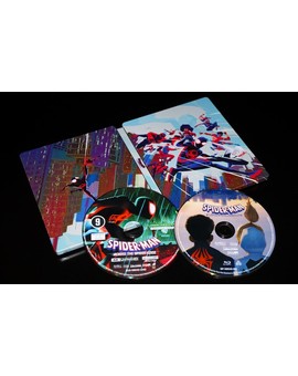 Spider-Man: Cruzando el multiverso - Steelbook bd/uhd