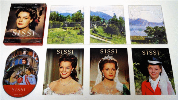 Sissi - Dígipak bd trilogía