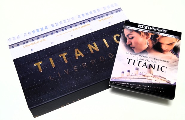 Titanic - Custom giftset bd/bd3d & estuche bd/uhd