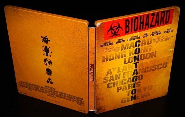 Contagio - Steelbook bd/uhd