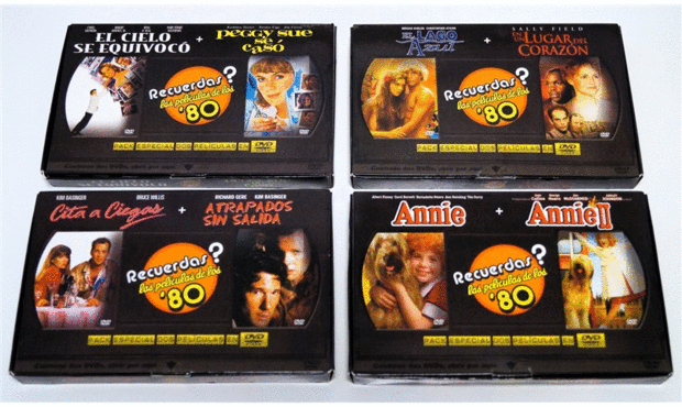 Recuerdas las películas de los '80? - Colección 