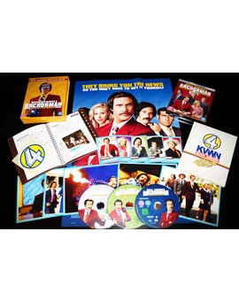 El reportero: La leyenda de Ron Burgundy - Boxset bd extras/bd/uhd