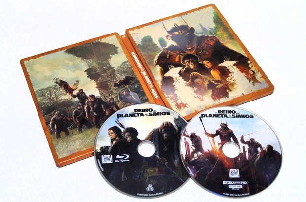 El reino del planeta de los simios - Steelbook bd/uhd