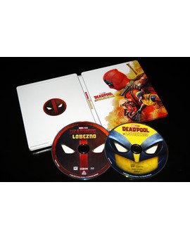 Deadpool y Lobezno - Steelbook bd/uhd (Versión Deadpool)