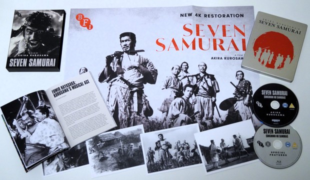 Los siete samuráis - Boxset bd extras/uhd