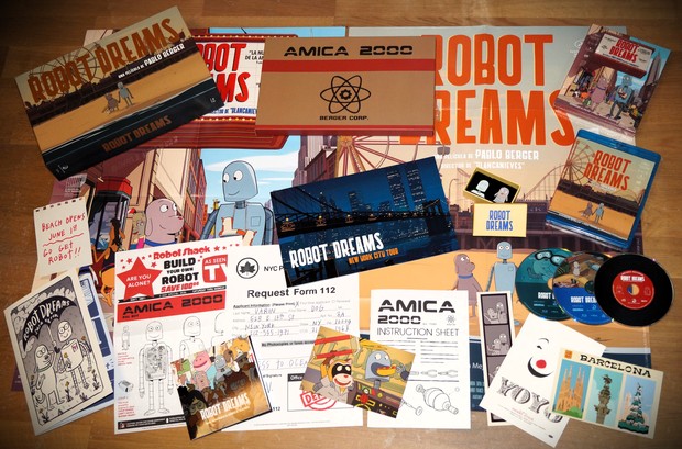 Robot Dreams - Giftset cd-bd extras-bd ¡¡Gracias Reyes!!