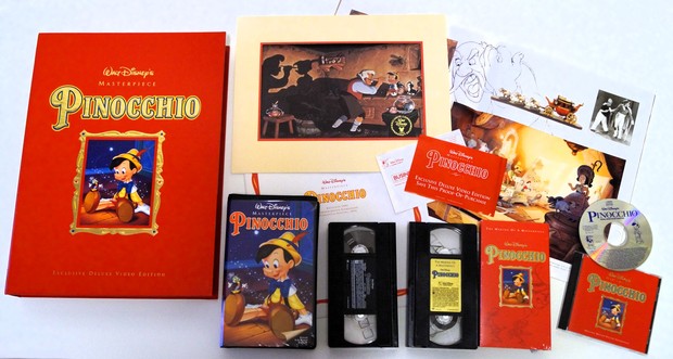 Pinocho (1940) - Giftset cd/vhs