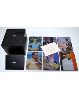 James Bond 007, Sean Connery - Steelcase bd/uhd 