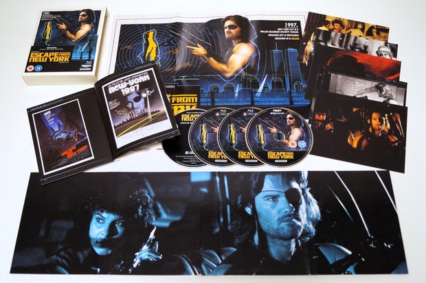 1997: Rescate en Nueva York - Boxset cd/bd/uhd