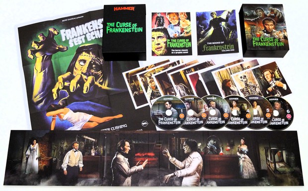 La maldición de Frankenstein - Boxset bd/uhd