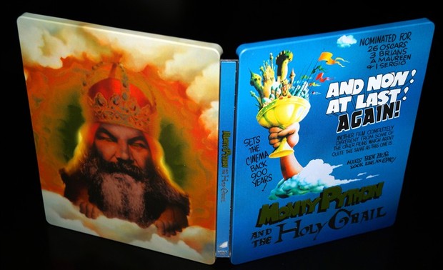 Los caballeros de la mesa cuadrada y sus locos seguidores - Steelbook bd/uhd