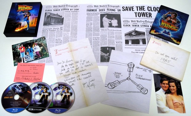 Regreso al futuro - Boxset bd extras/bd/uhd