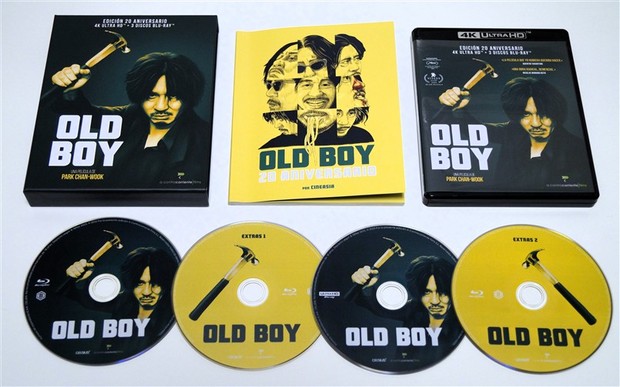 Old Boy - Boxset bd extras/bd/uhd