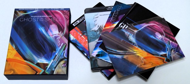Ghost in the Shell - Boxset bd extras/bd/uhd