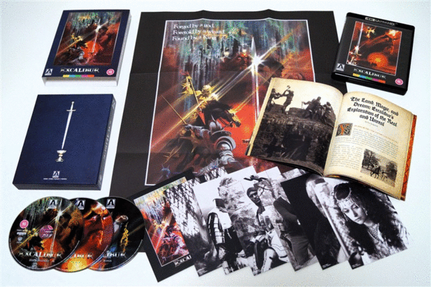 Excalibur - Boxset bd extras/uhd