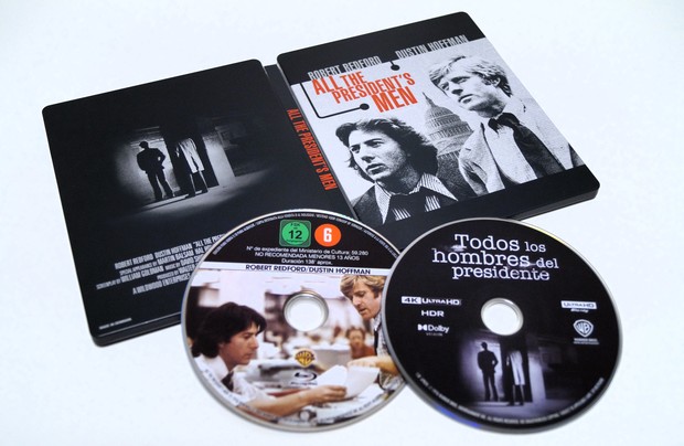 Todos los hombres del presidente - Steelbook bd/uhd