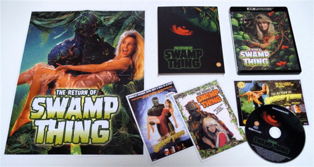 El regreso de la cosa del pantano - Edición limitada uhd