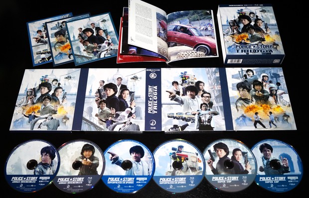 Police Story - Boxset bd/uhd trilogía