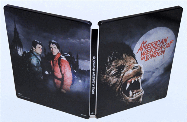 Un hombre lobo americano en Londres - Steelbook bd/uhd 