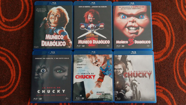 Saga "Muñeco Diabólico" (¡¡Por fín!!) Completa en Bluray