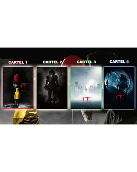 ¿Qué carteles utilizarán para la edición lenticular de IT?