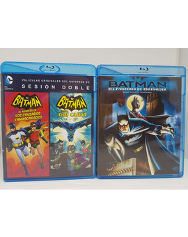 PELÍCULAS BATMAN DE ADAM WEST EN BLURAY CON CASTELLANO (CUSTOMS)