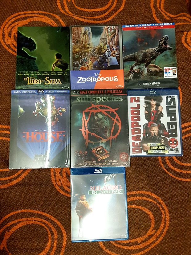 Últimas adquisiciones 05/10/2018