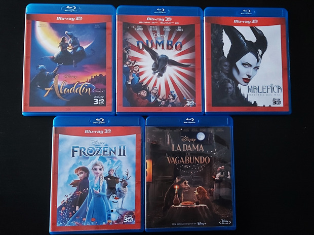 Inéditas Disney en 3D con Castellano
