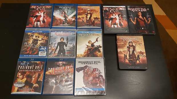 Mi colección de Resident Evil 1/2