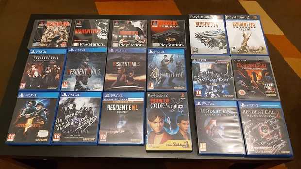 Mi colección de Resident Evil 2/2