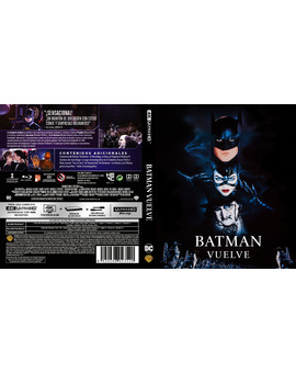 Batman Vuelve 4K Custom Cover