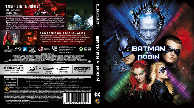 Batman & Robin 4K Custom Cover