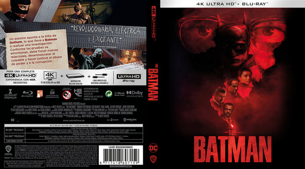 The Batman 4K Custom Cover V1