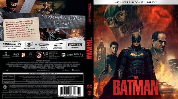 The Batman 4K Custom Cover V2