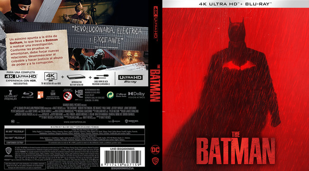 The Batman 4K Custom Cover V3